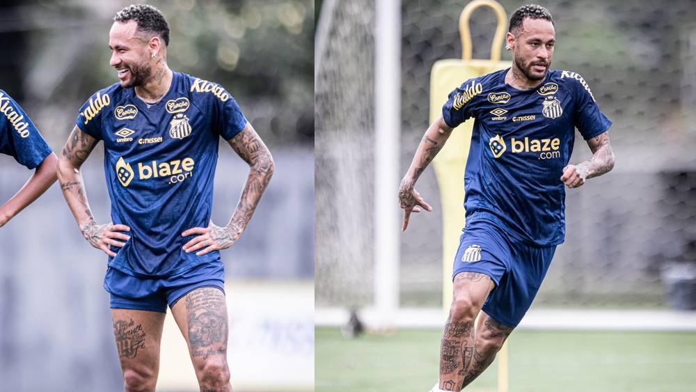 نيمار يُفاجئ الجهازين الفني والطبي لسانتوس بمُستواه بعد ظهوره الأول في تداريب الفريق البرازيلي!