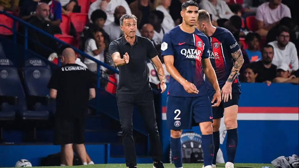 إنريكي موضحا سبب غياب حكيمي عن مواجهة موناكو: "لم يتمكن من المشاركة لإصابته بالحمى.. إنه لاعب مهم ولن أخاطر به"