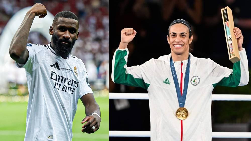 "إبقي قوية".. روديغير يهدي قميصه لإيمان خليف