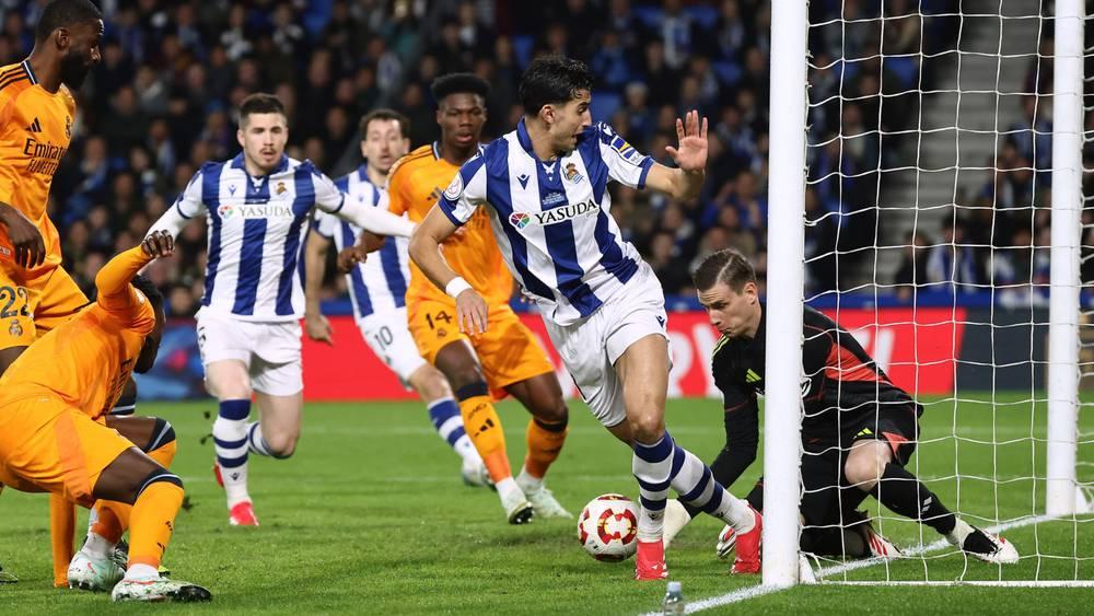 ريال مدريد يفوز ذهابا على سوسيداد في انتظار مباراة العودة لتحديد المتأهل لنهائي كأس الملك