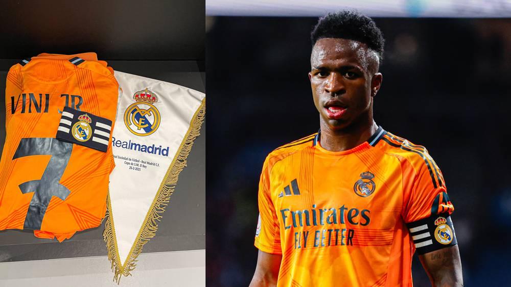 فينيسيوس يرتدي شارة القائد لأول مرة في ريال مدريد: "سعيد بهذا الإنجاز في أكبر نادٍ في العالم"