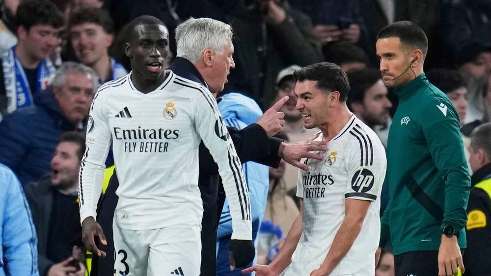 أنشيلوتي: "ليس صحيحاً أن براهيم سيعود إلى الاحتياط في مباراة الإياب.. إنه لاعب مهم للغاية"