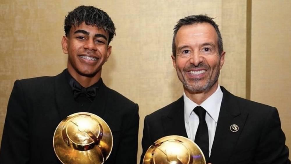 مينديز (وكيل يامال): "لامين سيستمر في برشلونة وسيمدد عقده مع النادي"