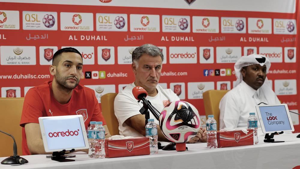 غالتيي (مدرب الدحيل): "أسلوب زياش يجعل المنافسين يتعرفون على طريقة لعبنا"