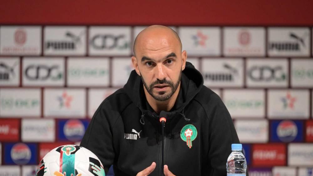 الركراكي يعقد ندوة صحفية الجمعة القادم (11:00 غرينيتش) للإعلان عن قائمة مبارتي النيجر وتنزانيا