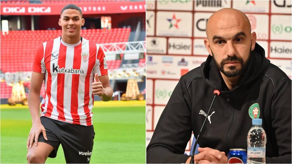 الركراكي: "سنادي كان ضمن القائمة الأولية وعليه أن يسجل الأهداف لكي يتواجد في اللائحة النهائية للمنتخب"