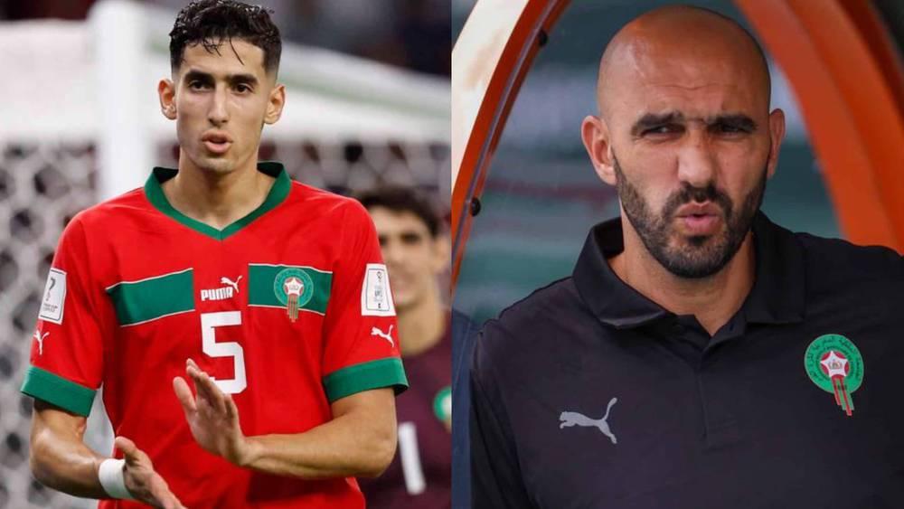 الركراكي: "هناك مُخاطرة في خط الدفاع وعندما سيغيب أكرد عن المنتخب علينا إيجاد الحلول"