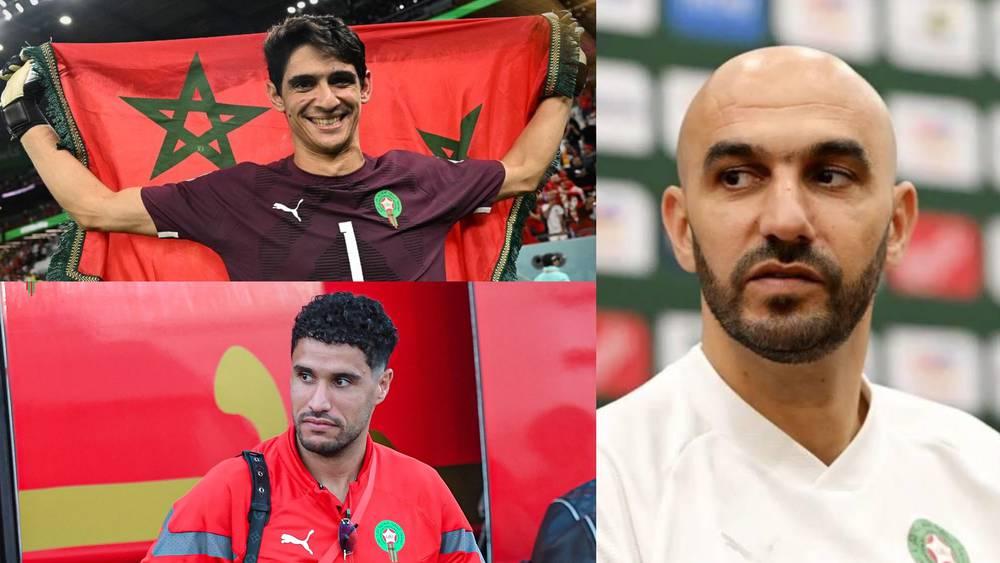 الركراكي: "بونو هو أفضل حارس في العالم وأتمنى أن يلعب هو والمحمدي مع المنتخب إلى أن يبلغا 40 عاما"