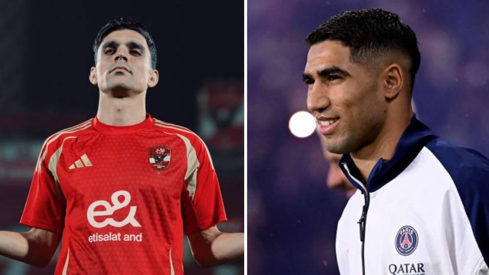 بنشرقي: "لاعب مغربي أتمنى انضمامه إلى الأهلي؟ أشرف حكيمي"