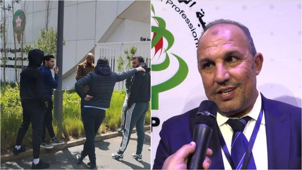 لاعبون سابقون للكوكب المراكشي يحتجون على العصبة الاحترافية بسبب مستحقاتهم العالقة