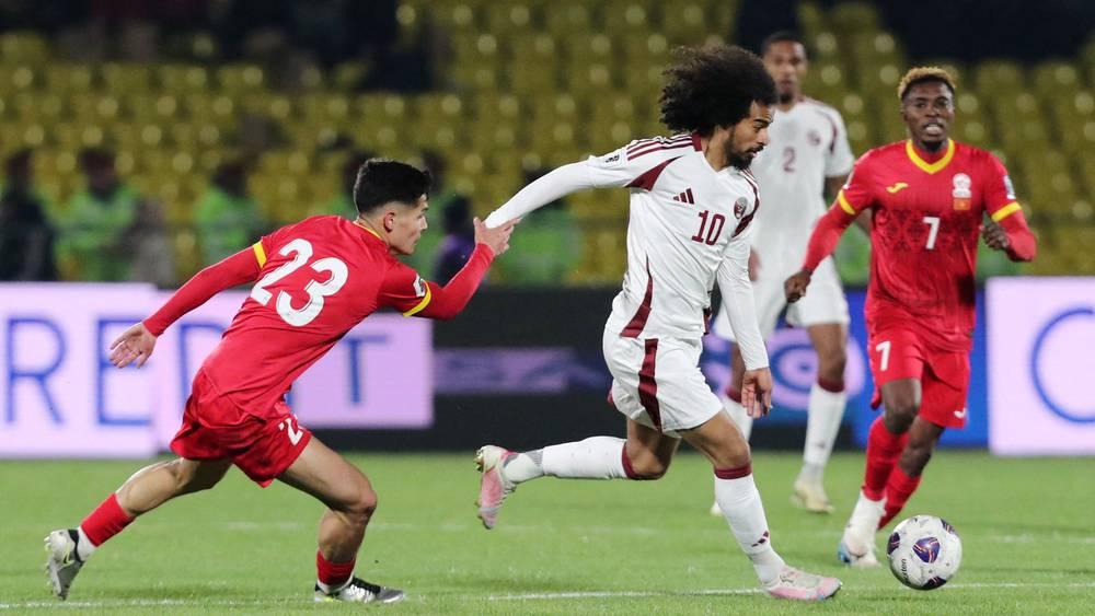 تصفيات مونديال 2026/ منتخب قيرغيزستان يُفاجئ قطر بهزيمة ثقيلة