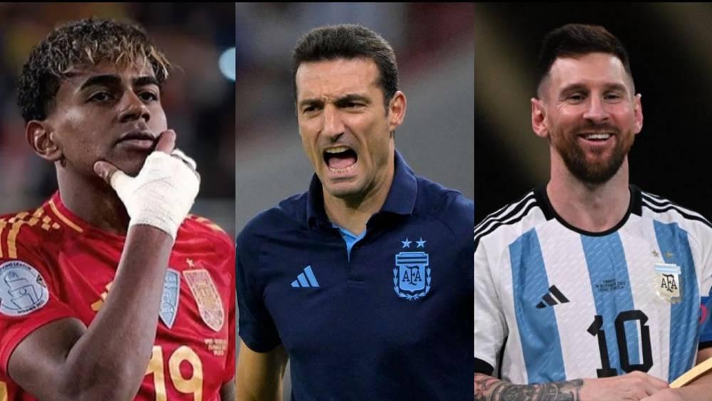 سكالوني: "يامال موهبة استثنائية لكن مقارنته بميسي غير ممكنة"