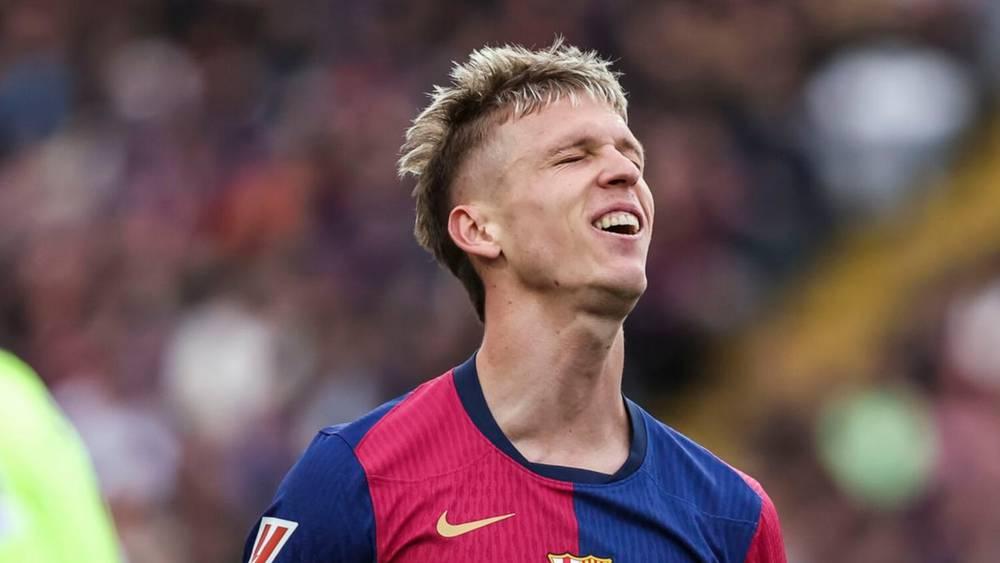 بعد استبداله ضد أوساسونا في الدقيقة 27'.. إصابة داني أولمو ليست خطيرة