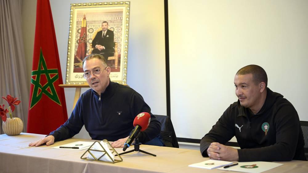 لقجع لأعضاء المنتخب المغربي للفتيان: "يجب تقديم مستوى يليق بسمعة الكرة الوطنية في كأس أفريقيا تحت 17 سنة"