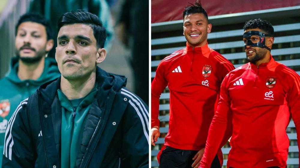 الثلاثي المغربي عطية الله وداري وبنشرقي في قائمة الأهلي لمواجهة الهلال السوداني بعصبة الأبطال