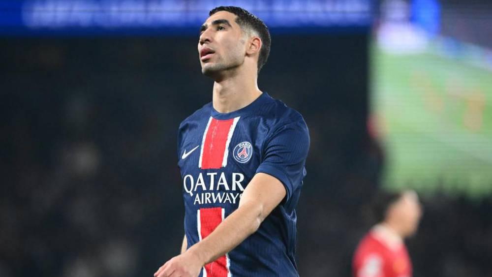 باريس سان جيرمان يستعيد حكيمي قبل نصف نهائي كأس فرنسا