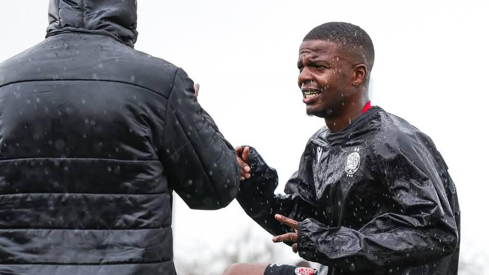 مالسا يعود لتدريبات الوداد الجماعية بعد غياب طويل بسبب الإصابة