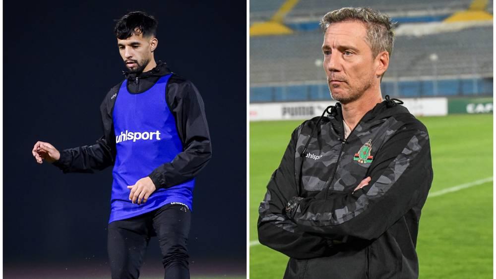 أجوغلال يرافق سانتوس في الندوة الصحفية للجيش الملكي غدا الإثنين قبل مقابلة بيراميدز