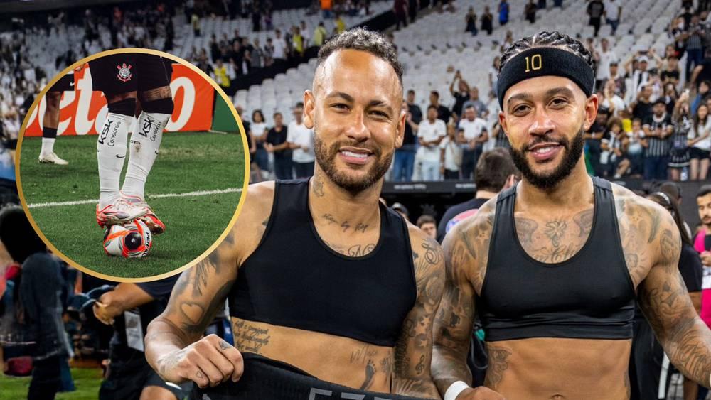 "منع الوقوف فوق الكرة".. القانون البرازيلي الجديد يثير غضب ديباي ونيمار!