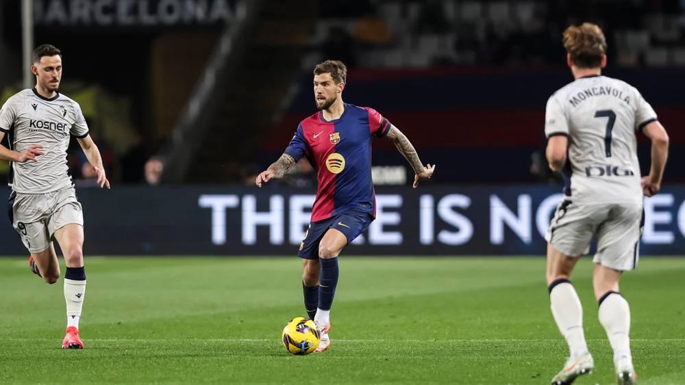 رسميا/ الاتحاد الإسباني يبرئ برشلونة ويؤكد أن مشاركة إنيغو مارتينيز ضد أوساسونا قانونية