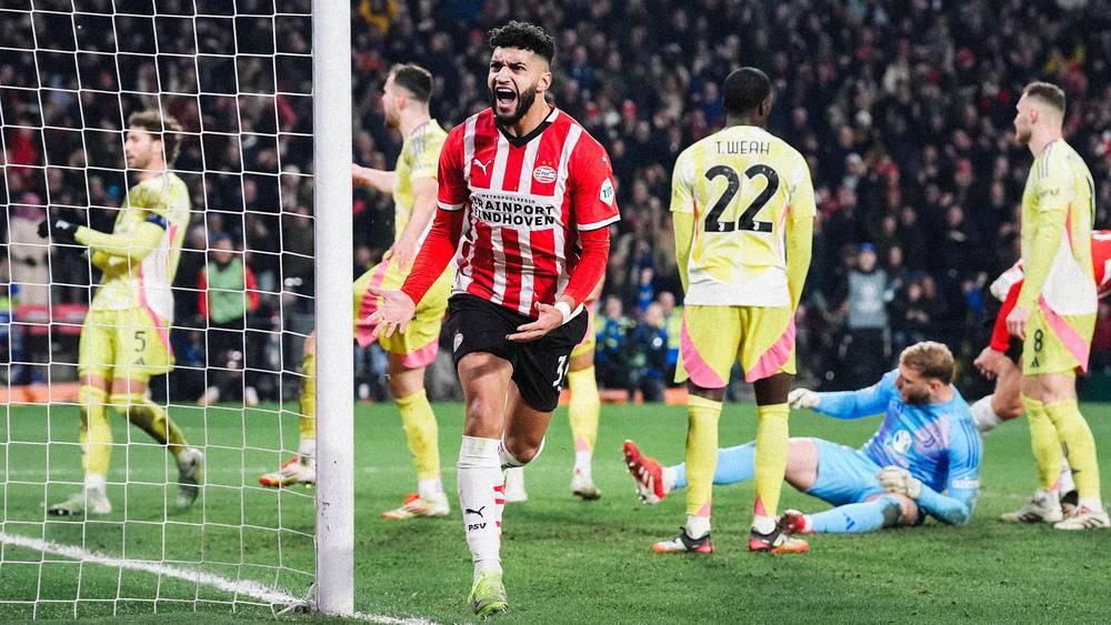 مدرب أيندهوفن: "عندما تتابع طريقة مراوغات الصيباري تدرك سريعًا أنك أمام لاعب يملك موهبة خاصة"