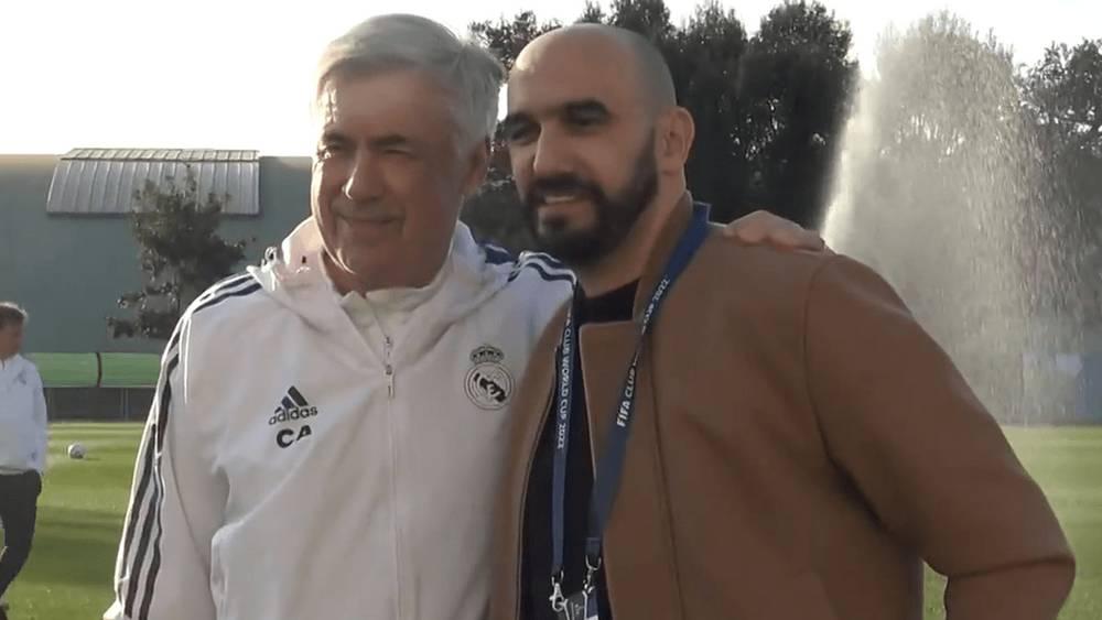 الركراكي: "أنشيلوتي أسطورة يجب احترامها.. إنه يُجيبني دوما عن رسائلي حينما أكتب له"