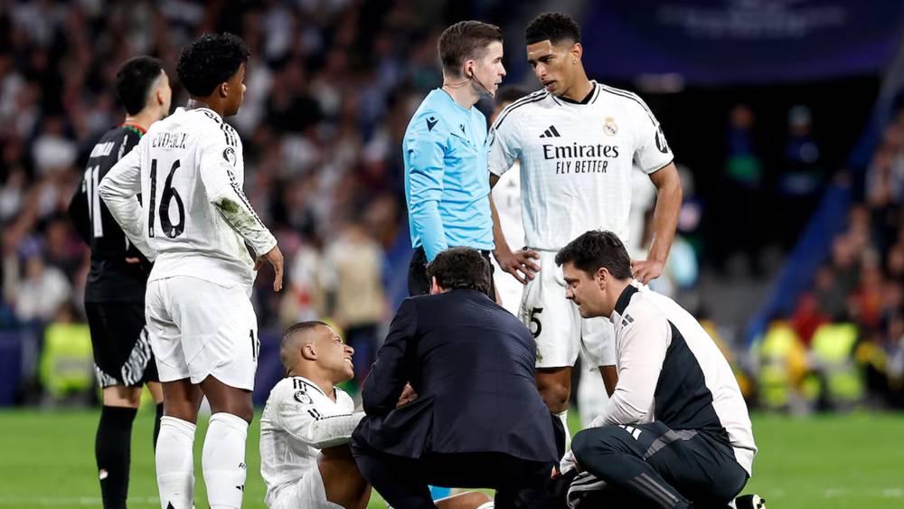 مبابي يتعرض لالتواء على مستوى الكاحل الأيمن ومشاركته في نهائي كأس الملك واردة