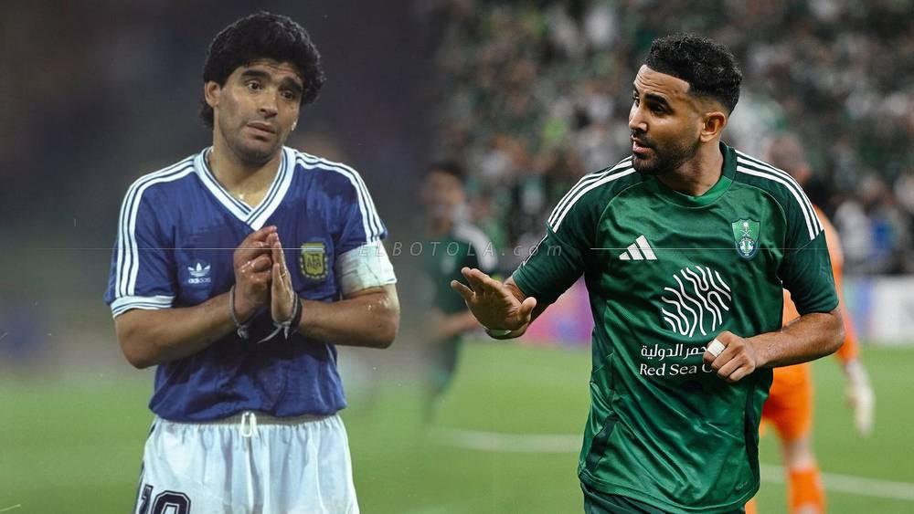 رئيس الوحدة السعودي السابق: "مارادونا الأفضل بشكل عام لكن محرز أفضل لاعب في التاريخ من الناحية التقنية"