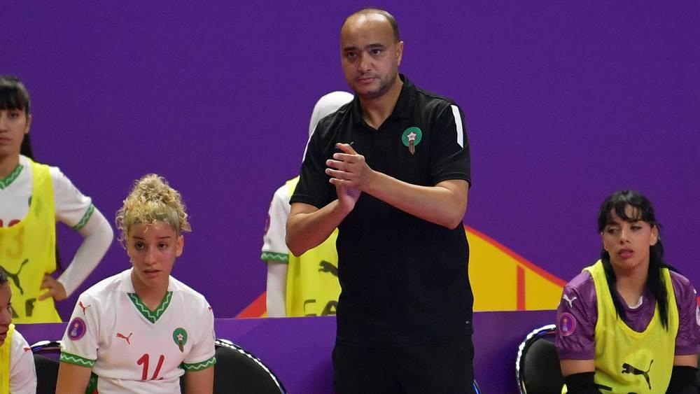السايح (مدرب منتخب "الفوتسال" للسيدات): "أكدنا بأننا جاهزين لجميع السيناريوهات وأعيننا على لقب 'الكان'"