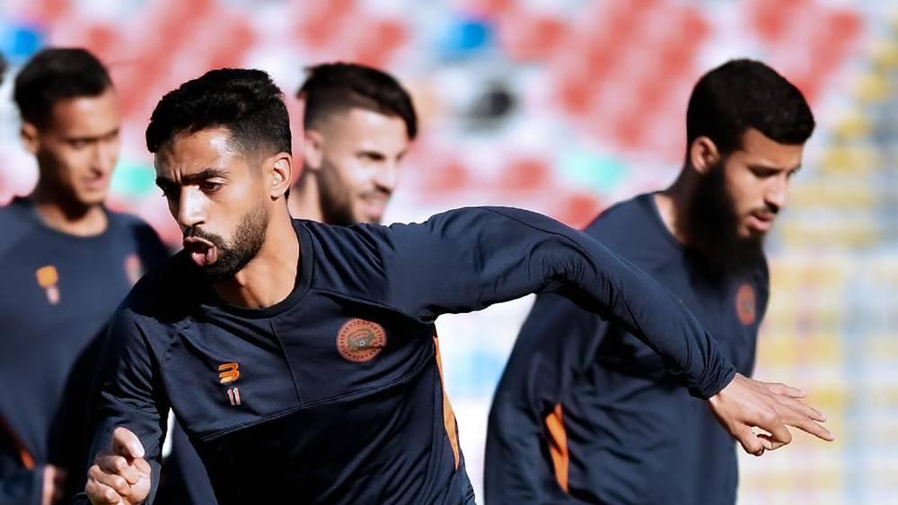 نهضة بركان يجري آخر حصة تدريبية في ملعب المباراة ويختتم استعداداته لملاقاة شباب قسنطينة