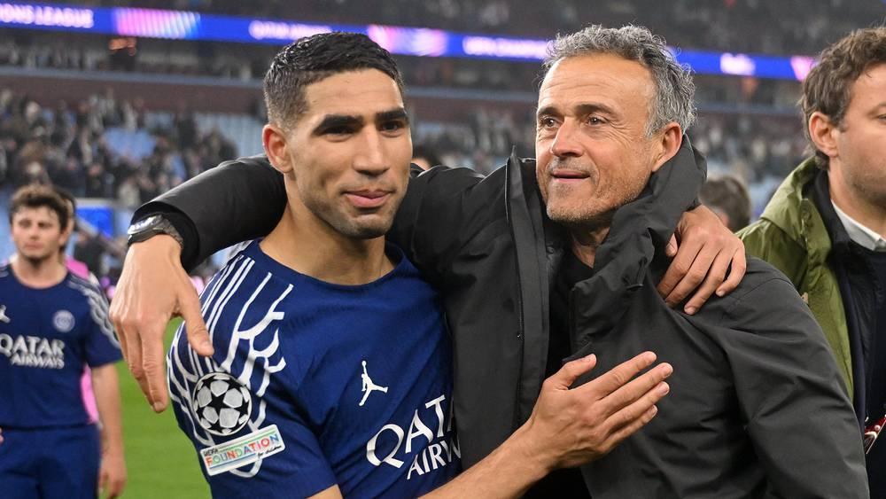 حكيمي يتصدّر قائمة باريس سان جيرمان المُستدعاة لملاقاة أرسنال غدا الثلاثاء