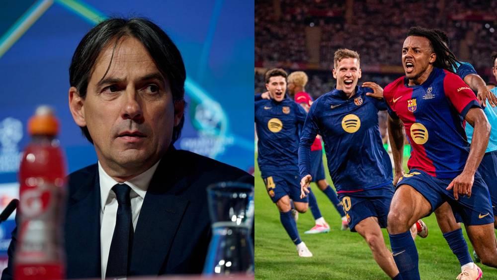 إنزاغي (مدرب الإنتر) قبل ملاقاة برشلونة: "سنلعب غدا ضد أفضل فريق في العالم"