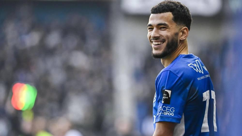 إدارة جينك البلجيكي تحدد سعر بيع عقد زكرياء الواحدي