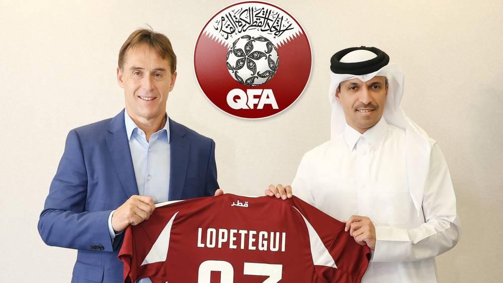 رسمياً/ جولين لوبيتيغي مدرباً جديداً للمنتخب القطري خلفاً لمواطنه لويس كاستيس