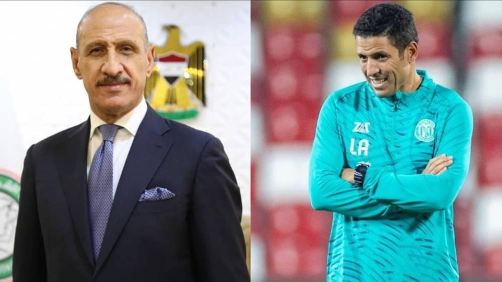 عدنان درجال (رئيس الاتحاد العراقي): "تفاوضنا مع عموتة وكان قريباً من تدريب العراق لكنه اعتذر وسنلجأ للخطة البديلة"