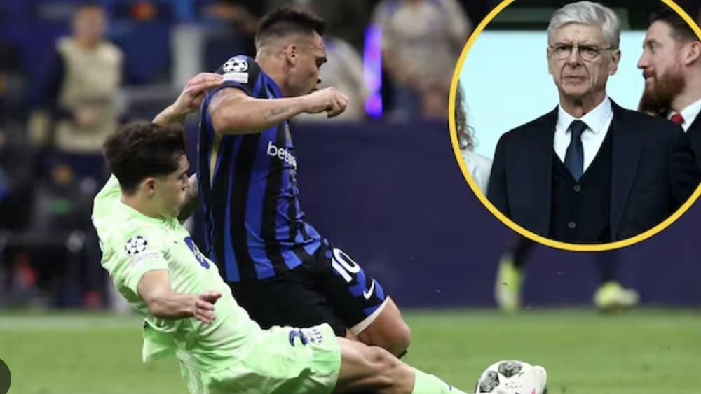 فينغر عن ضربة جزاء الإنتر: "أُعارض مثل هذا النوع من ضربات الجزاء.. لقد كان تدخلا جيدا وسليما ومارتينيز مال نحو كوبارسي وبحث عن الخطأ"