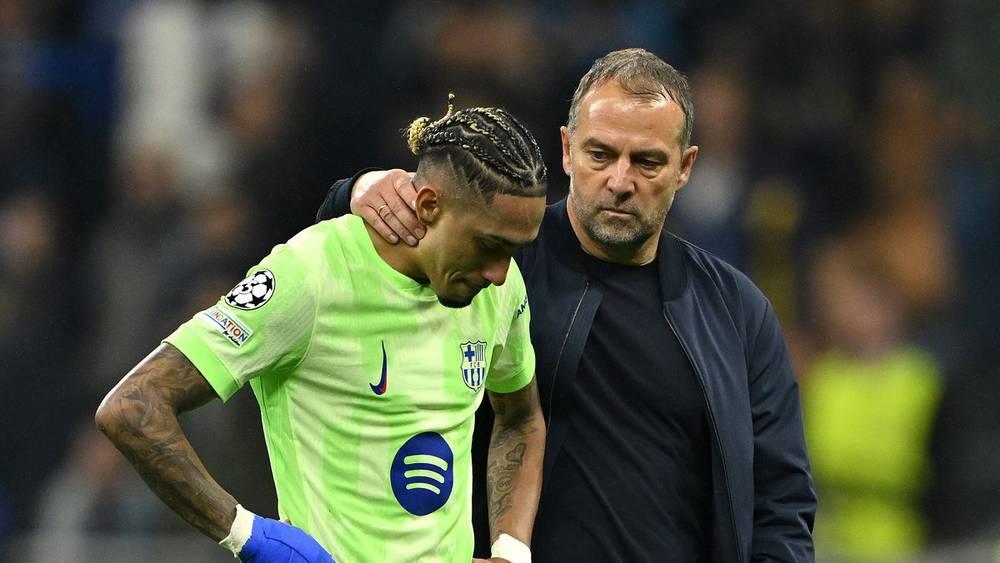 فليك للاعبي برشلونة بعد الإقصاء: "أنا فخور بكل فَردٍ منكم.. هذا الفريق قاتَلَ إلى آخر رمق"