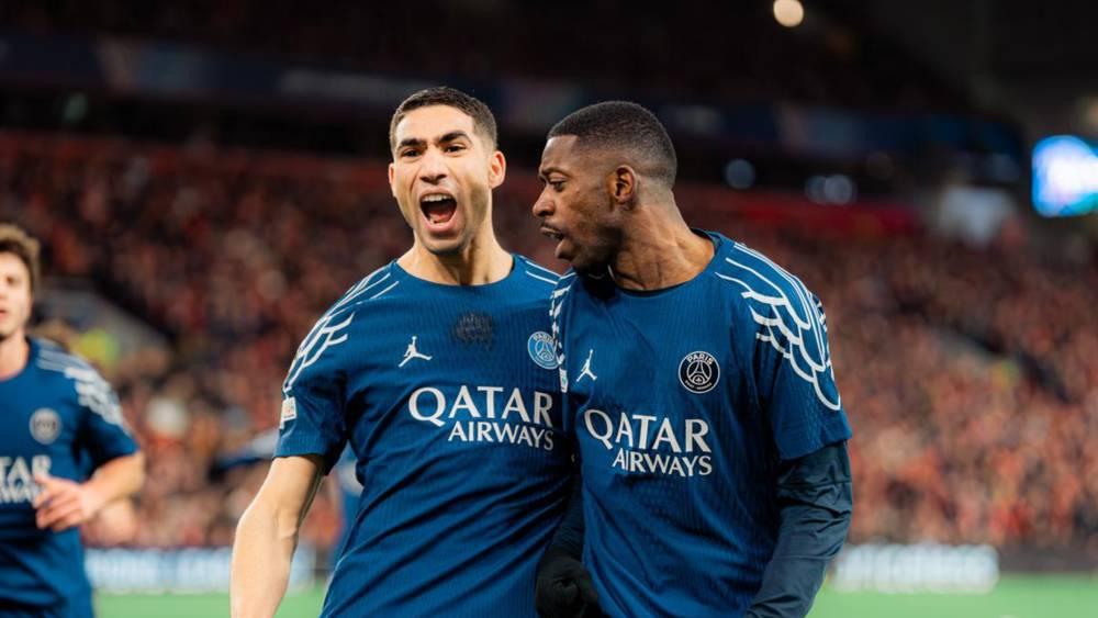 حكيمي أساسي وديمبيلي في الاحتياط.. ميرينو يقود هجوم أرسنال