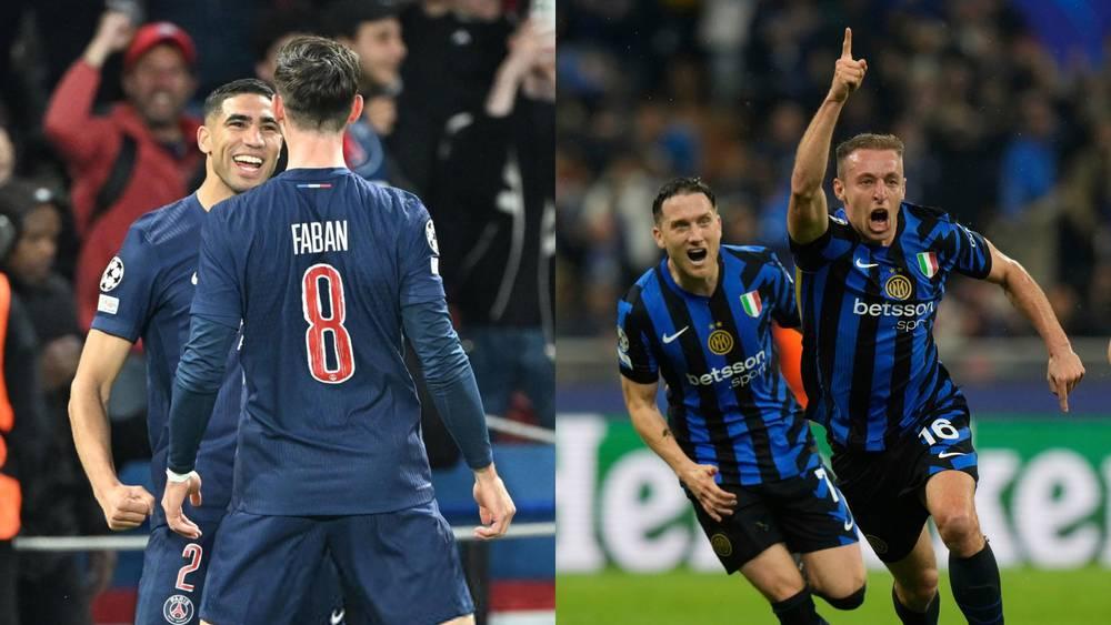 سان جيرمان X الإنتر/ نهائي دوري الأبطال يلعب يوم السبت 31 ماي (20:00 غرينيتش+1)