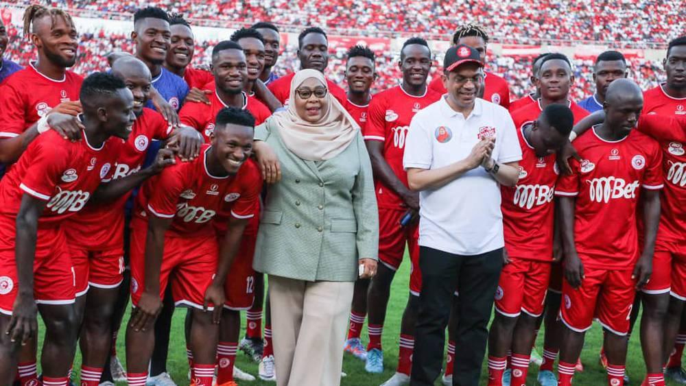 رئيسة تنزانيا توفر طائرة خاصة لسيمبا من أجل السفر إلى المغرب لمواجهة نهضة بركان