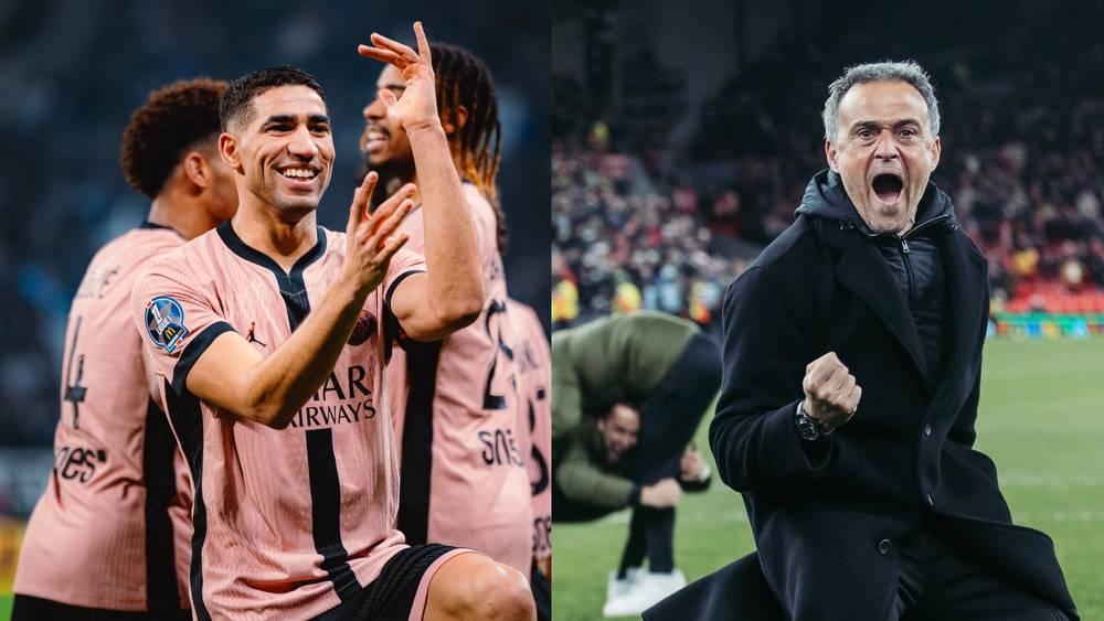 إنريكي: "حكيمي أصبح أكثر نُضجا من الموسم الماضي بفضل عقليته المنفتحة.. إنه قائد واضح"