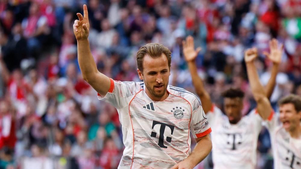 هاري كين يسجل في أمسية احتفال بايرن ميونخ بدرع الدوري الألماني.. أول لقب في مسيرة المهاجم الإنجليزي