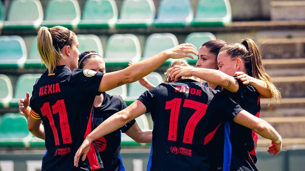 برشلونة يتوج بلقب الدوري الإسباني للسيدات للمرة الـ6 على التوالي