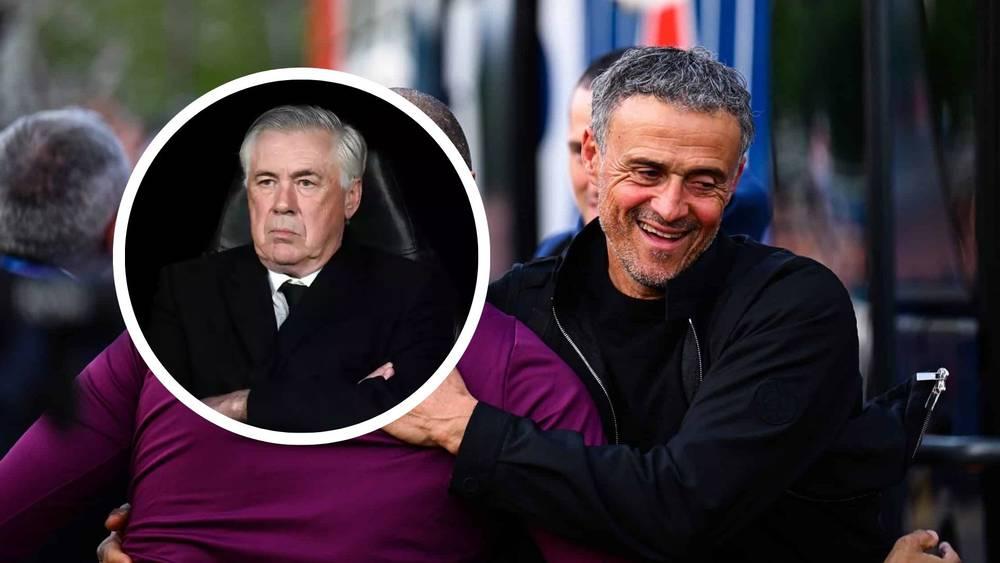 إنريكي: "لا أتمنى النجاح لأنشيلوتي مع المنتخب البرازيلي"