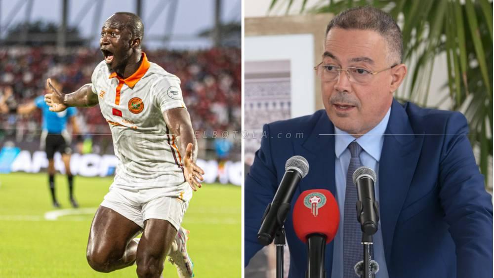 لقجع يهنئ نهضة بركان بتتويجه بكأس الكونفدرالية الأفريقية للمرة الثالثة في تاريخه