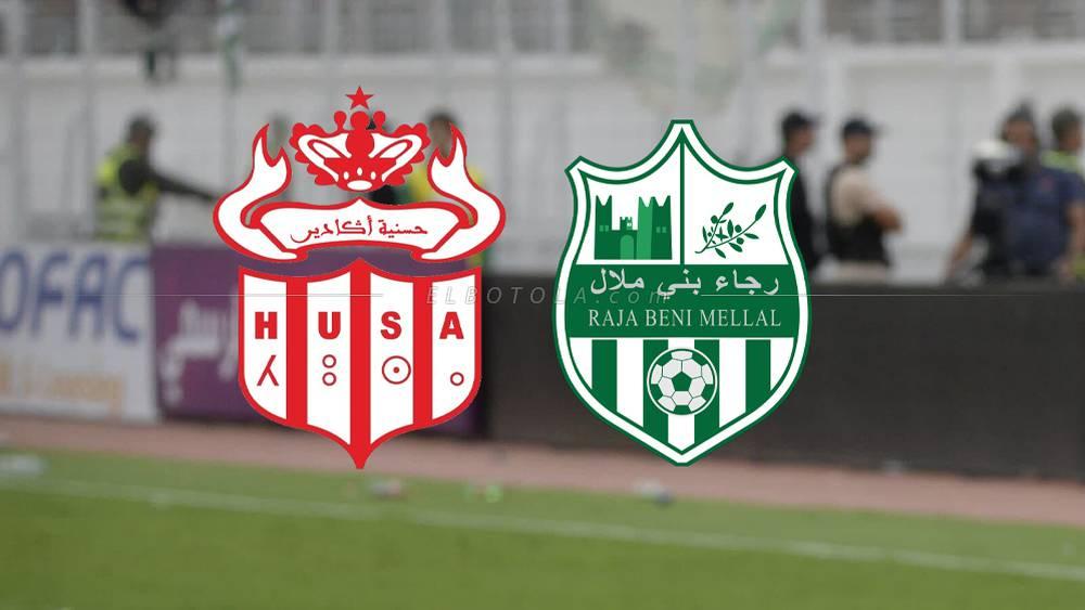 مباراة السد/ التعادل يحسم لقاء الذهاب بين رجاء بني ملال وحسنية أكادير (0-0)