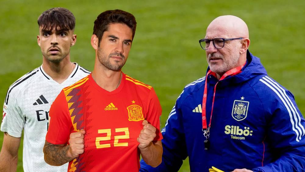 دي لا فوينتي يكافئ إيسكو ويعيده للمنتخب الإسباني بعد 6 سنوات من الغياب مقابل استبعاد أسينسيو مدافع ريال مدريد