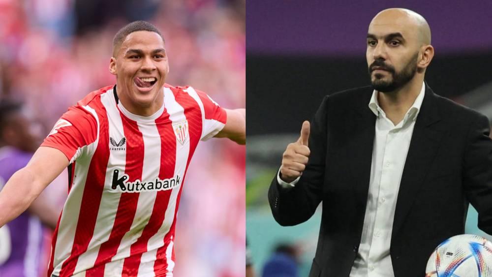 الركراكي: "'بروفايل' سنادي أعجبني كثيراً وأراه لاعباً للمستقبل"