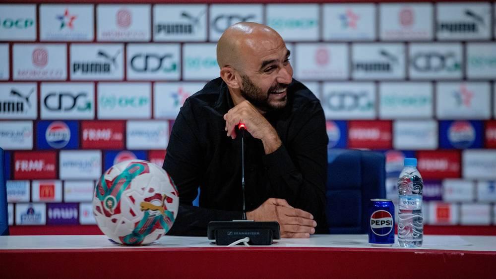 الركراكي: "لو كان أنشيلوتي أو بيب قادرين على الظفر بالكان لترجيتهم لكنني بقدر المسؤولية.. المهم أن أرى حكيمي يحمل اللقب"