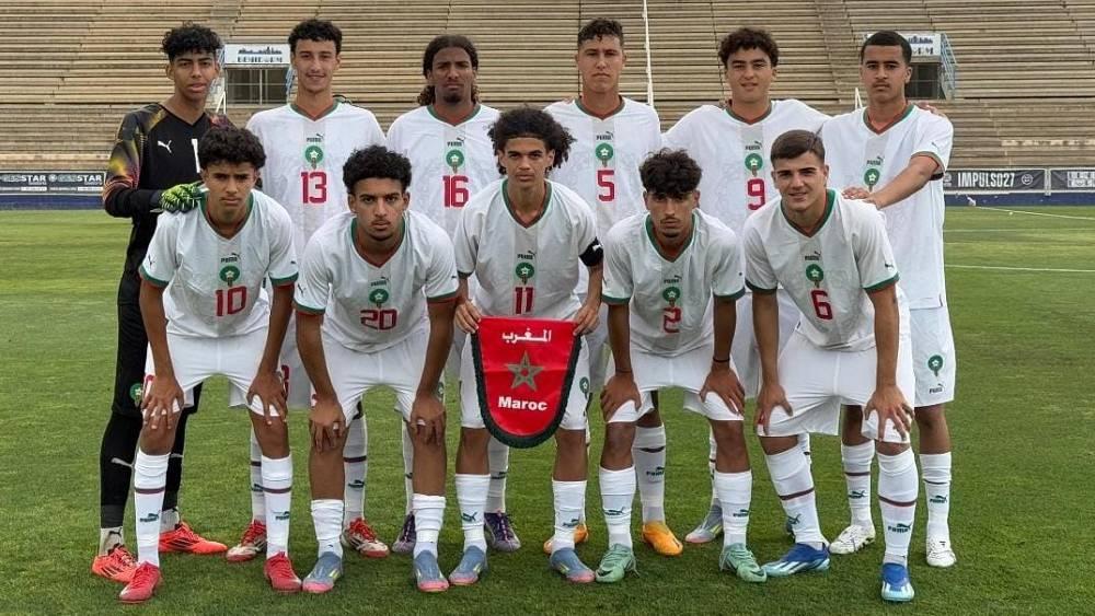 المنتخب المغربي تحت 17 سنة ينتصر على كندا (2-1) في أولى مبارياته الودية استعدادا للمونديال